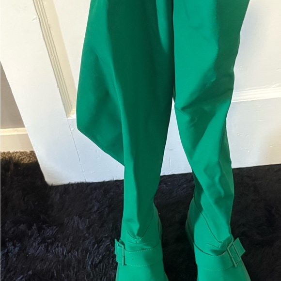 Azalea Wang Over the Knee Boots Green - Picture 5 of 8